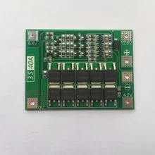 3 S 40A литий-ионный Батарея Зарядное устройство защиты печатной платы BMS с балансировки для буровых двигателей 11,1 В 12,6 В Lipo ячейки модуль