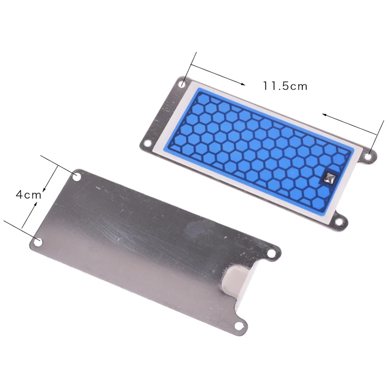 2 шт портативный керамический озоновый генератор с двойной интегрированной керамической пластиной озонатор воздуха воды очиститель воздуха Parts-5G