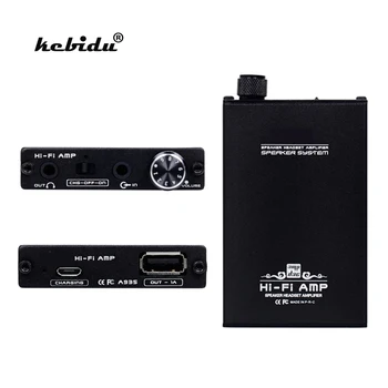 

kebidu Free shipping A935 HIFI Headphone Amplifier Headset Audio AMP Standard USB Interface 2100mAH battery 120mW Output