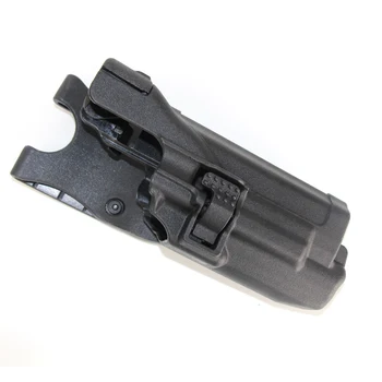 

Tactical Glock 17 Belt Holster Hunting LV3 Light Bearing Handgun Military Airsoft Holster Glock Quick Release Waist Harness