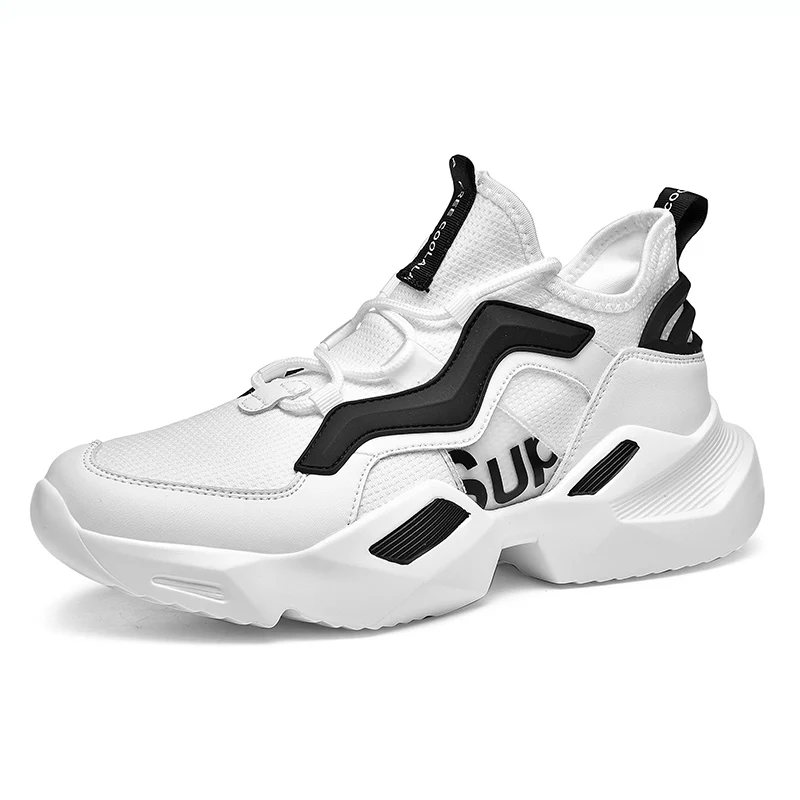 

Mvp boy New Hot Style men Running Shoes Lace Up Sport Shoes Outdoor Jogging Walking Athletic Shoes Comfortable Sneakers For Man