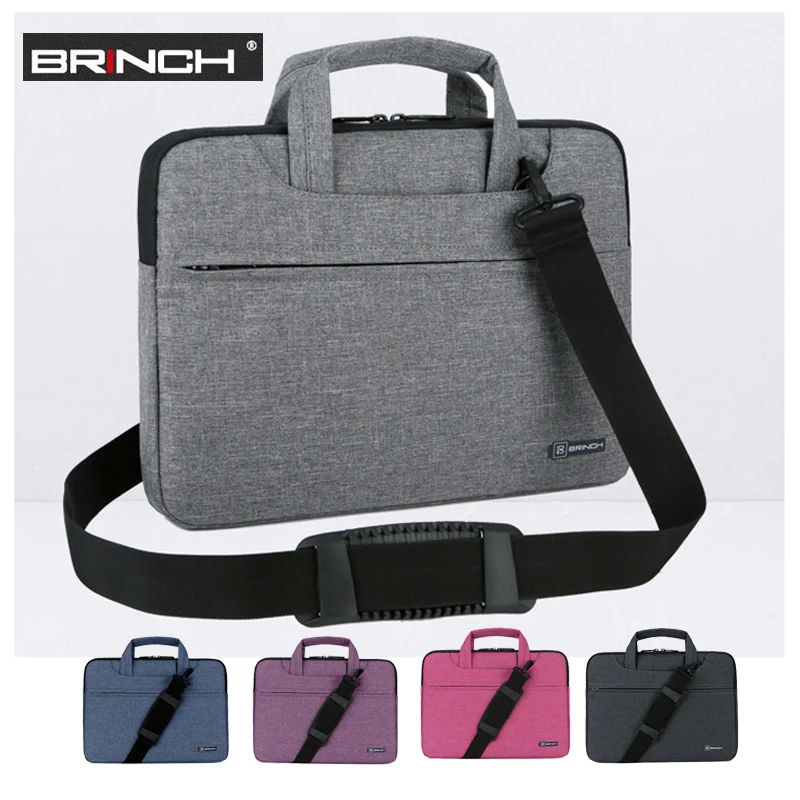Сумка для ноутбука 13,3 14 15,6 дюймов водостойкая сумка для ноутбука macbook air pro 13 15 ноутбук сумка через плечо, портфель женская сумка