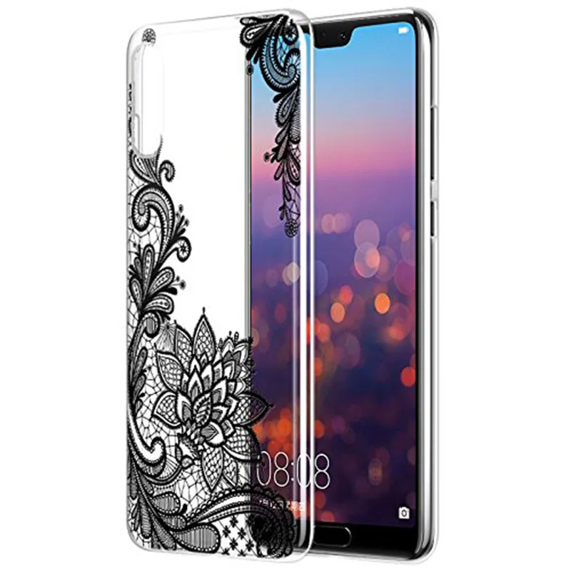 Panda Cute Patterned Slim Ultra Thin Clear Soft Silcione Case For Huawei P20 P20 Lite Nova 3E P20 Plus P Smart Phone Case Cover 3