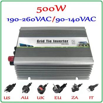 

500W 22-60VDC Grid Tie Inverter with MPPT Function for 30V 60cells/36V 72cells Panel Pure Sine Wave Output 500W On Grid Inverter