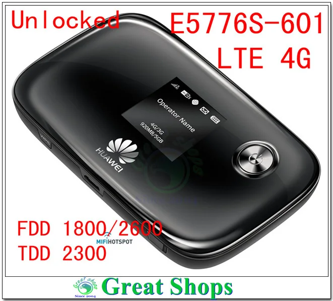 Разблокированный huawei e5776 mifi 4g lte роутер E5776S 601 беспроводной wifi ключ 4G LTE Мобильная