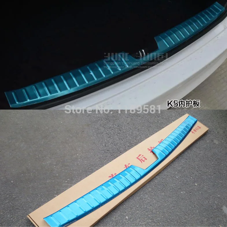

For KIA K5 2014 2015 2016 Stainless Steel Interior Inner Rear Bumper Sill Protector