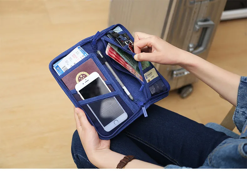 Водонепроницаемый удобный кошелек для ID карты, Обложка для паспорта, кошелек, Обложка для паспорта, кредитный держатель для карт