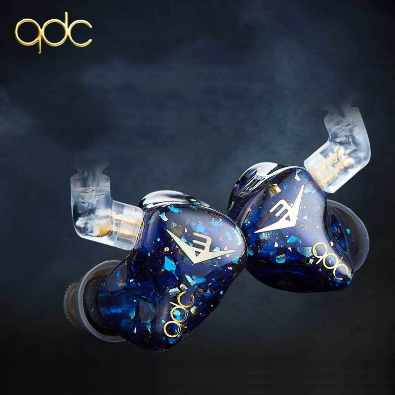 QDC Anole V3 Трехкомпонентные сбалансированные арматурные 3BA Профессиональные HiFi