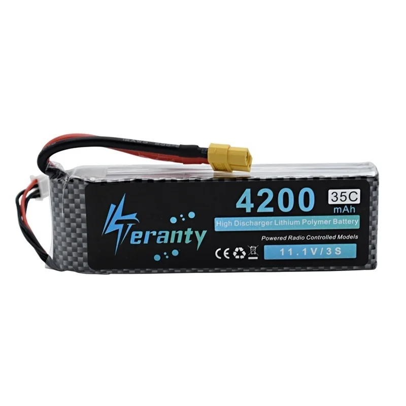 RC Lipo аккумулятор 11,1 v 4200maH 35c Max 50c для RC автомобилей лодки вертолетов самолетов четыре оси самолета мощность 3S батарея