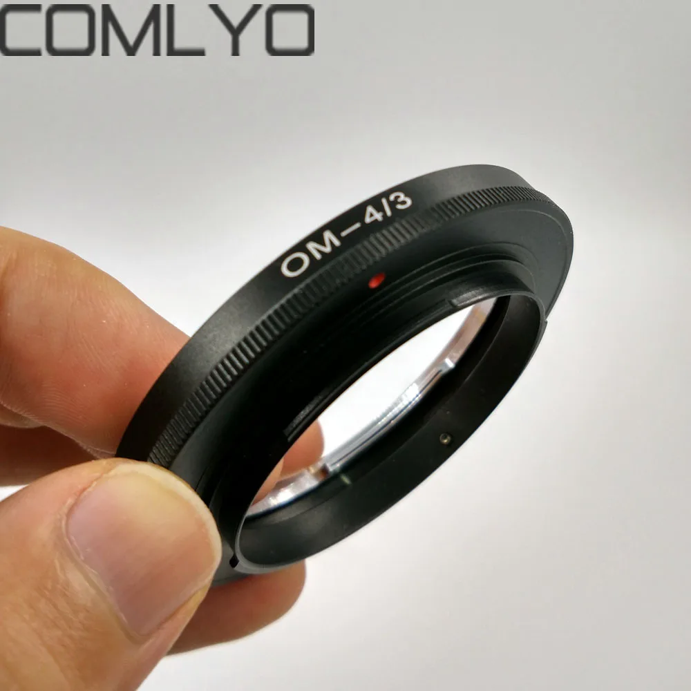 

COMLYO Camera Lens Adapter For Olympus OM Mount to Four Thirds 4/3 43 Lens Adapter Ring Repl MF-1;E-1 E-420 E-510 410 E510 E620