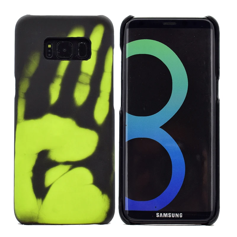 Чехол для телефона Haissky с термодатчиком Samsung S10e S10 S9 S8 S7 edge термочувствительный