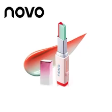 NOVO Brand 2 цвета матовая нюдовая помада Милая долговечная блеск для губ голый увлажняющий оттенок губ матовая помада женская косметика