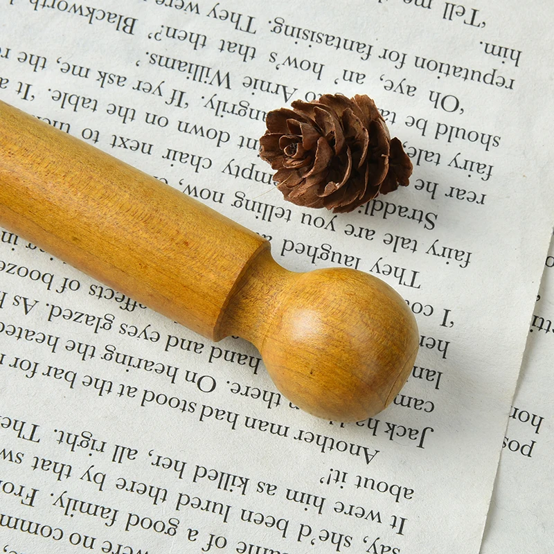 1PCS Foot Body Massage Wooden Stick Acupuncture Foot Reflexology Massager Relieve Muscle Soreness Relaxing Tool