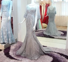 Backlake Custom Made 100% Real Fotos Vestido de Noiva Simples Vestidos de Noiva Sem Mangas Bordado Cristal
