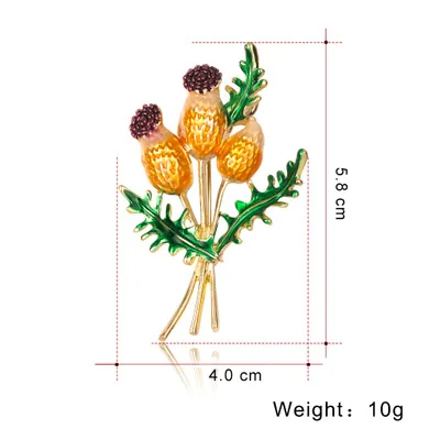 Funmor букет эмаль брошь цветок булавки сплав для женщин мужчин Свадебная вечеринка праздник корсаж воротник шляпа аксессуары Bijoux подарок