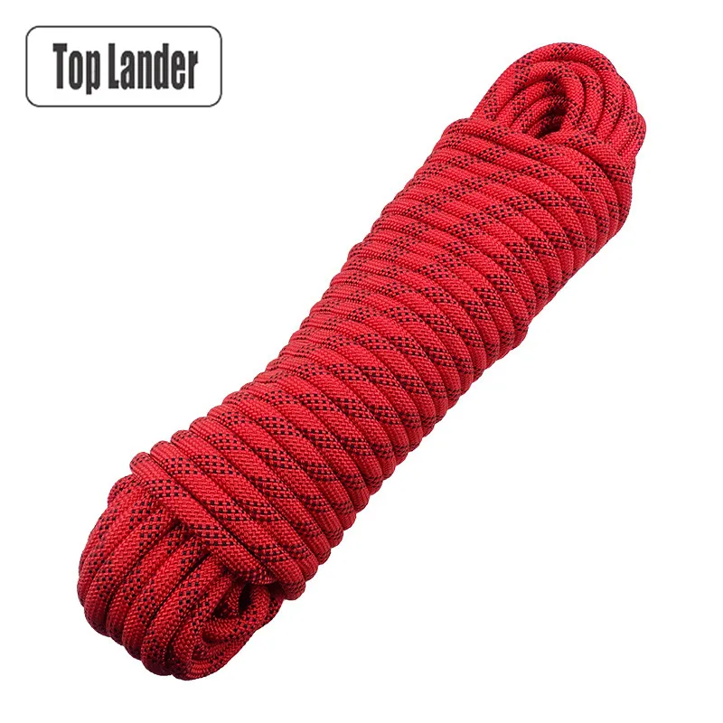 Skup Bezpieczeństwo na zewnątrz lina 12mm średnica drzewo ściana lina wspinaczkowa sprzęt wspinaczkowy sprzęt wędkarski lina o dużej wytrzymałości