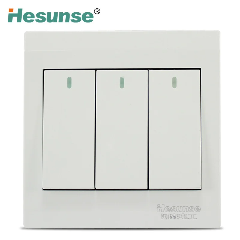 River Forest B1 elegant white series socket triple single control switch panel three |