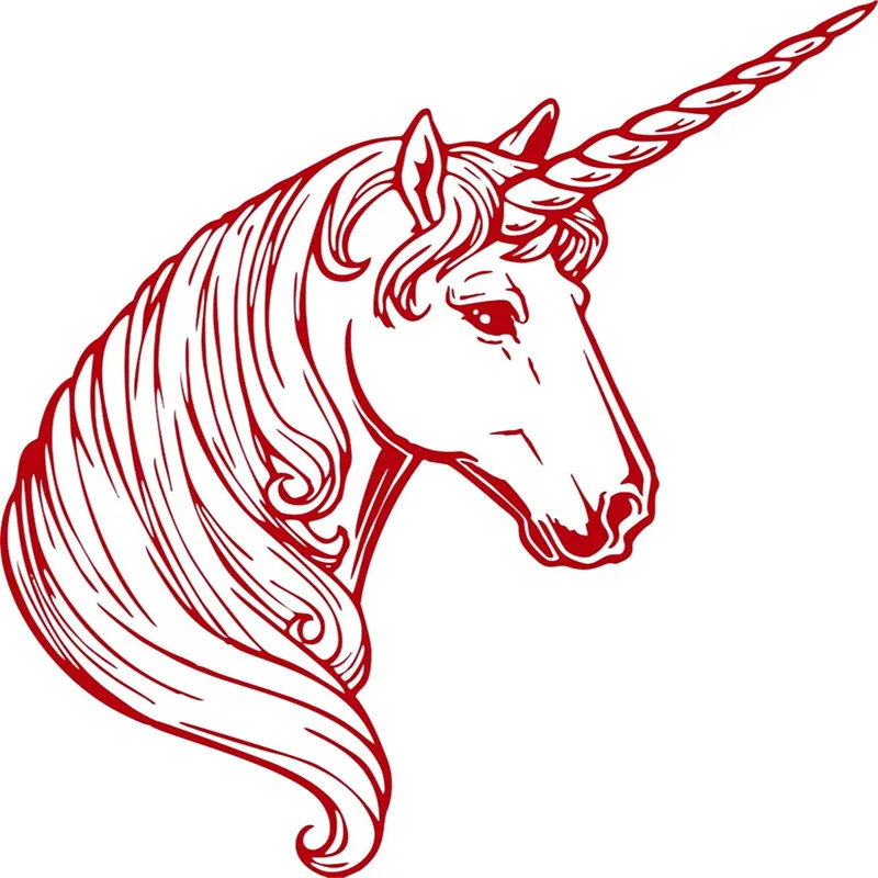 Графические рисунок единорога