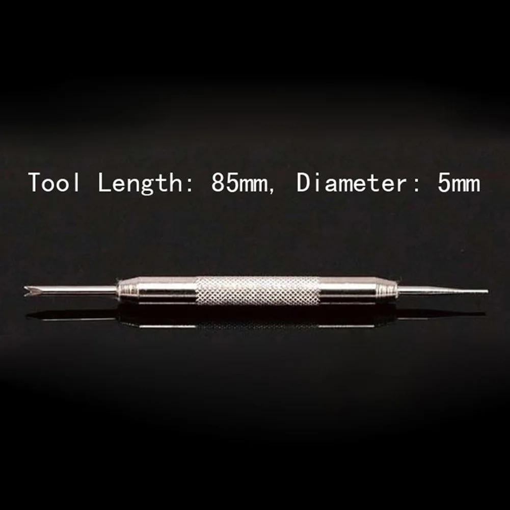 2 шт. Инструменты для ремонта металлический Серебряный браслет многофункциональный ремешок для часов Ремешок для открывания Замена пружинного стержня Соединительный инструмент для удаления