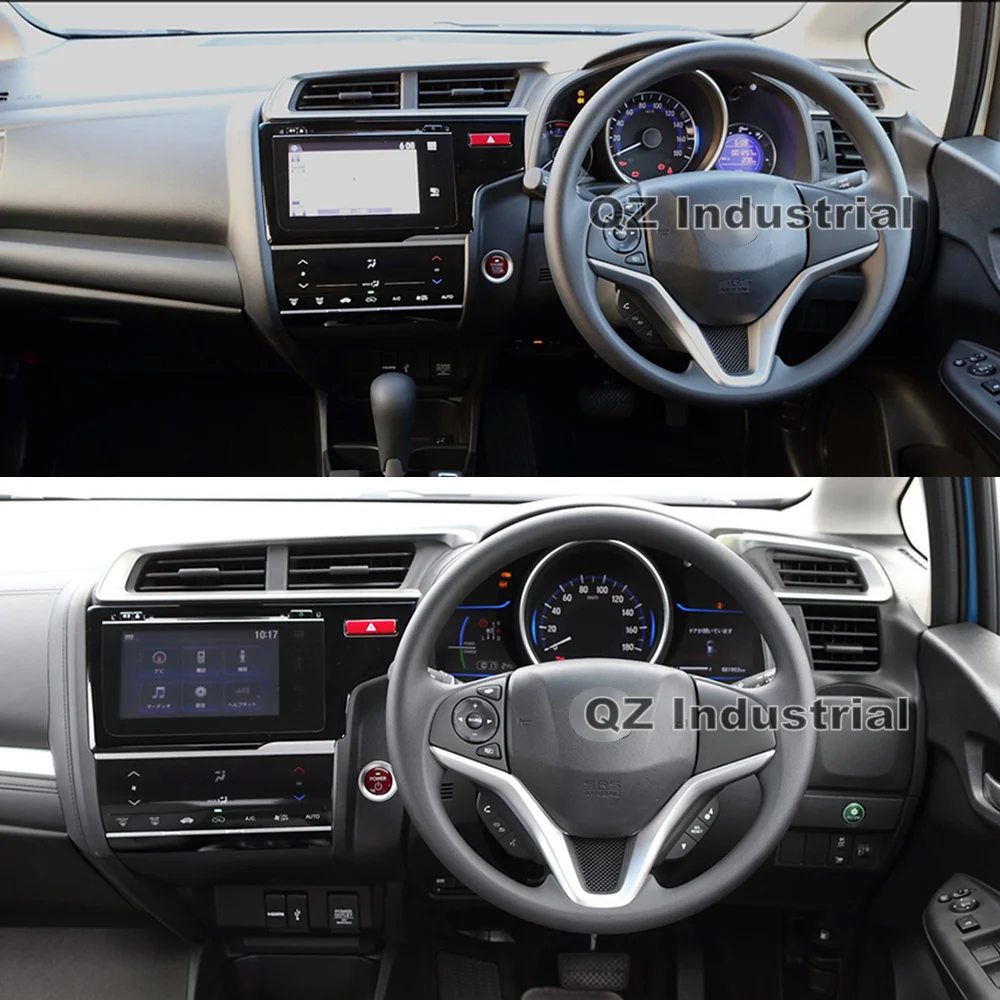 Clearance QZ right hand drive HD 10.1" Android 8.1 T8 Car DVD player for Honda Fit 2014-2016 With Canbus 3G 4G WIFI GPS Radio Navi BT RDS 5