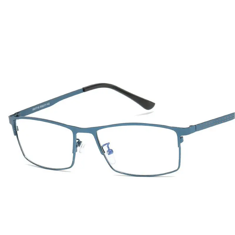 Anti Blue Light Glasses Frame Men Business Eyeglasses Aluminum