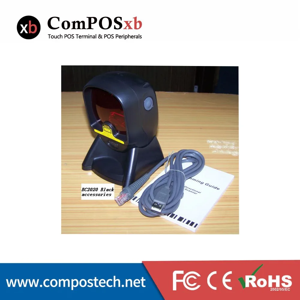 

Auto discrimination of bar codes USB/PS2 interface BC2020 Omni directional Laser Scanner