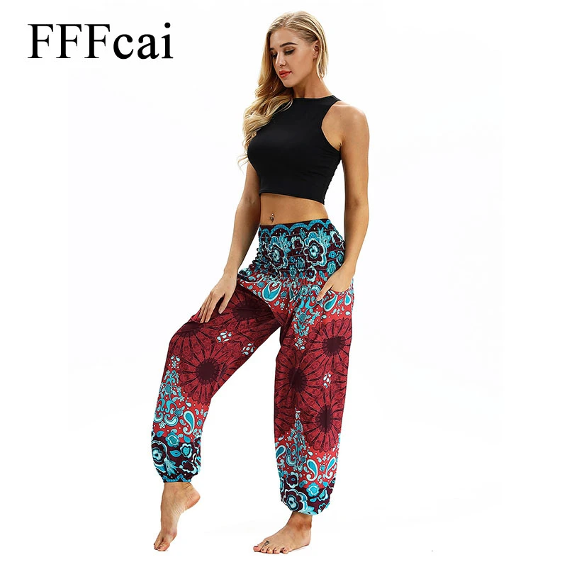 printed harem pants plus size