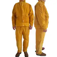 Welding Safety Clothing Flame Retardant Pure Leather Welder Protective Clothing Anti-scalding Welder overalls Workplace Clothes