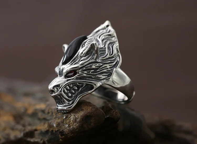 Details about   Joint Ring Links Ring Gothic Biker 925 Genuine Silver /577 