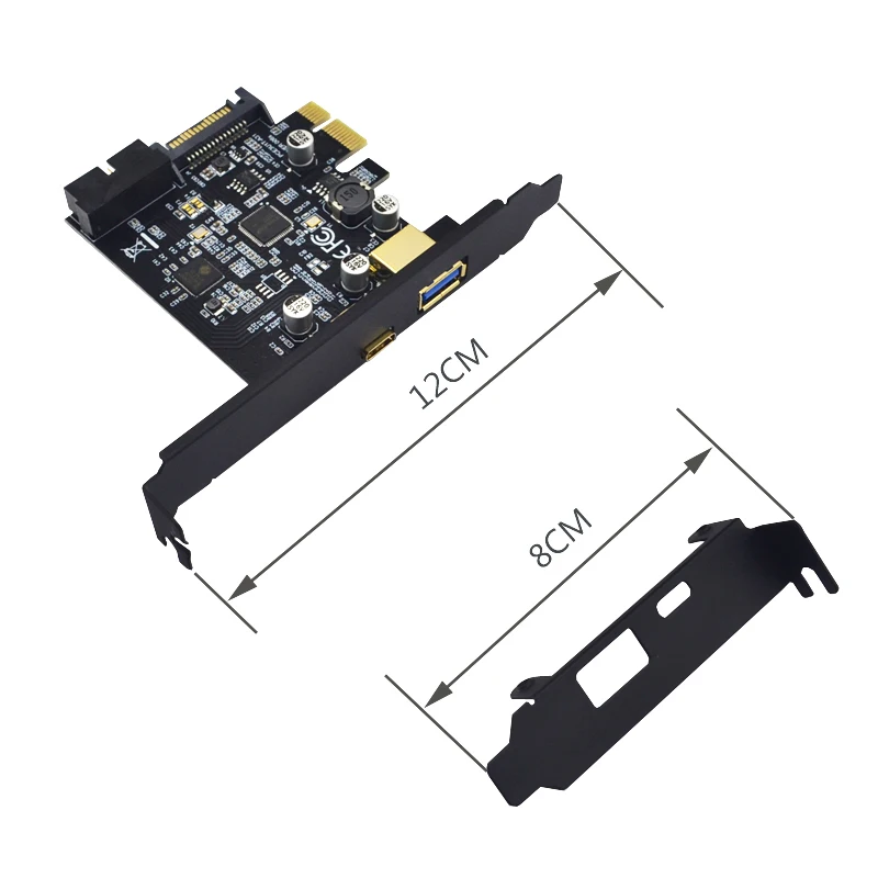 Плата расширения H1111Z USB 3.0 PCI E внешний порт 3 0 + быстрая зарядка А внутренний 19