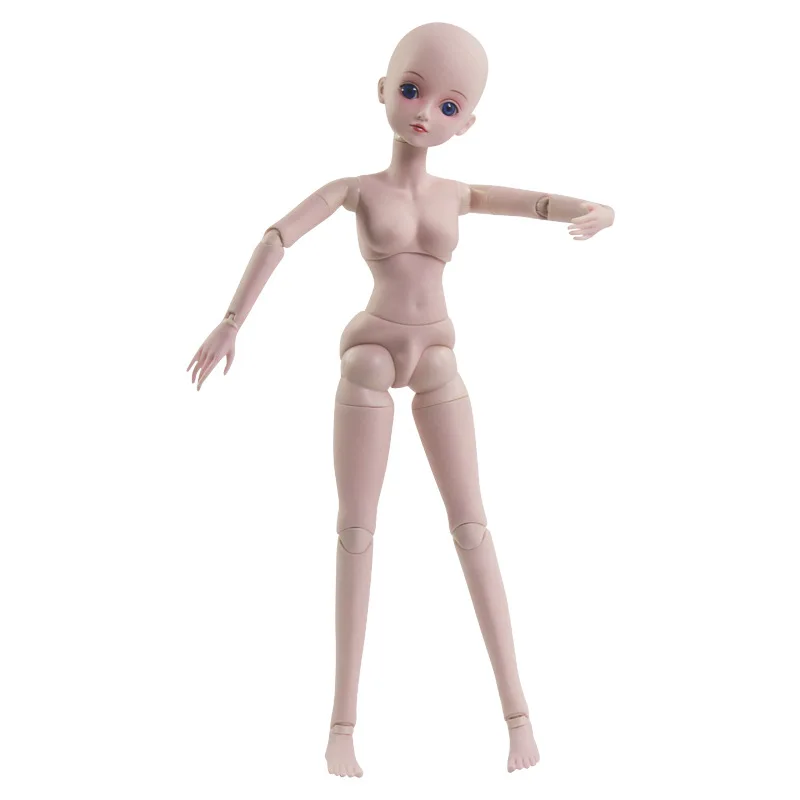 19 подвижных Соединенных 60 см 1/3 BJD куклы женские голые обнаженные женские кукла и одежды модные куклы игрушки для девочек подарок