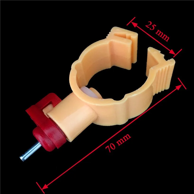 100 наборов куриный водяной 25 мм ниппель висячая чашка кормушка для животных инструмент для курицы