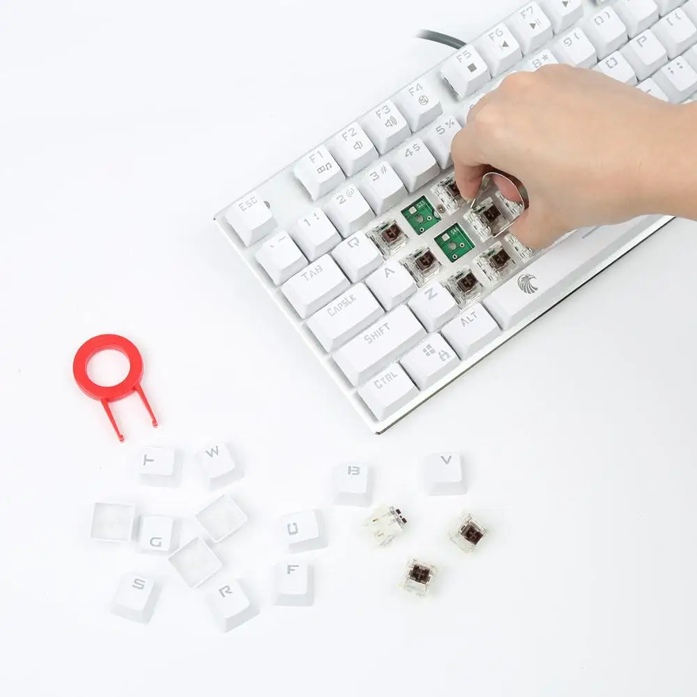 12-pcs Outemu MX Серии Keyswitches-коричневый переключатель для механических клавишных переключателей замена и DIY