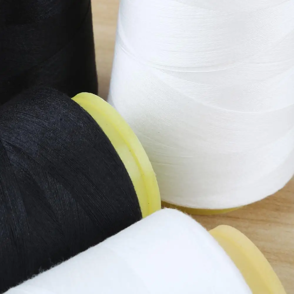 

3000 Yards Knotless High Speed Polyester Thread Sewing Thread Polyester Black And White Sewing Thread Embroidery
