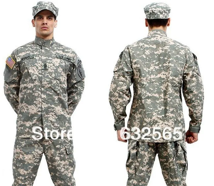 

Hot Camouflage Military Battle Dress Uniform Suit, COAT + PANT Paintball Uniform, Hunting Uniform, Combat Suit, BDU Suit