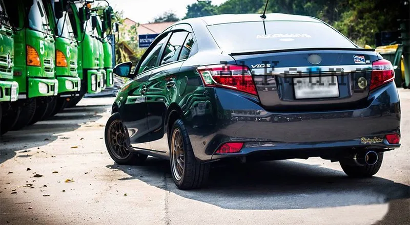 For Proton Saga Car Rear Spoiler Strip Rear Trunk Lip Spoiler Wing Rear Wing Spoiler (2)