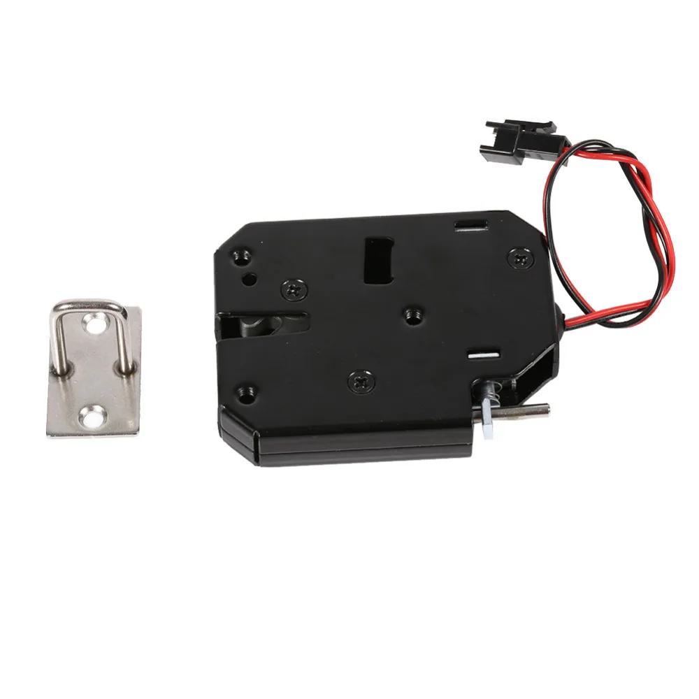 

Durable Carbon Steel Electromagnetic Electric Control Cabinet Drawer Lockers Lock DC 12V 2A Black Wholesale