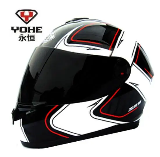 YOHE Extra Large Full Helmet Motorcycle Helmet Electric Vehicle Full