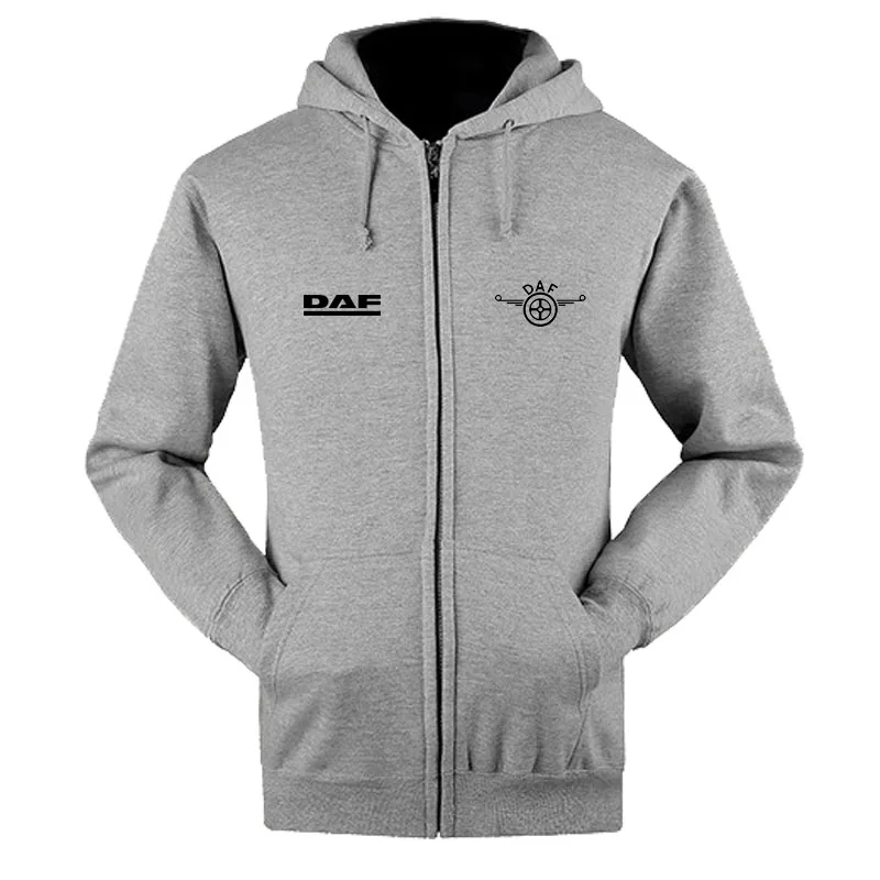 Толстовка на молнии с логотипом DAF, пальто на заказ, 4S куртка с капюшоном на молнии