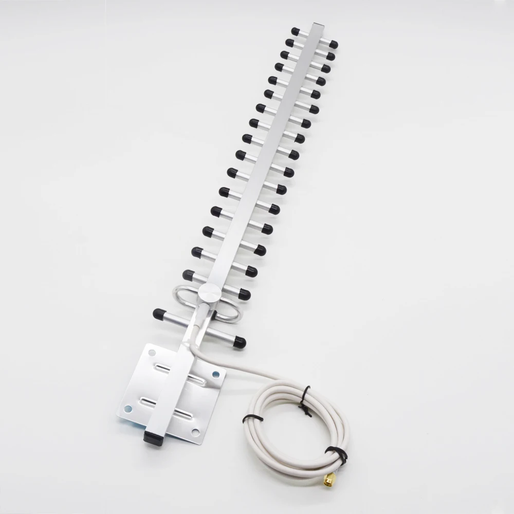 3g 4g 20dbi Antenna 3g Yagi Antenna Outdoor 4g Lte External Sma Male 1.5m Cable For Signal Repeater Booster