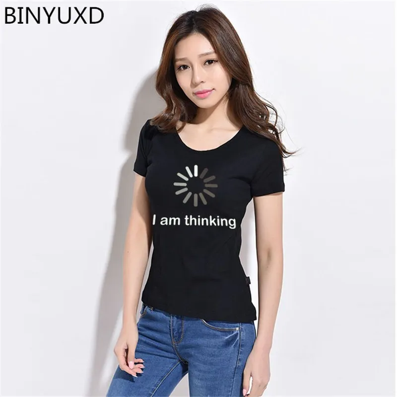 

BINYUXD Fashion Women T Shirts Short Sleeve Women Printed O-Neck Cotton T-Shirts Female Retro Graffiti Flower Female Tee Tops