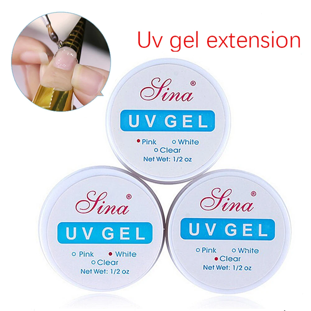 15ml Nail Decoration Adhesive Glue Fast dry for UV/LED Nail Rhinestone