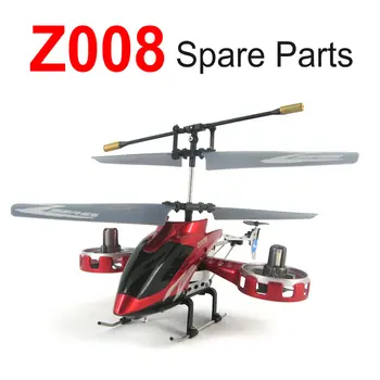 

Zhengrun ZR Z008 RC Helicopter Spare Parts Fitting Backup Parts Battery Remote Control Receiver Main Blades Landing Gear