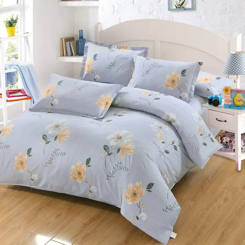 Best Selling Home Textiles Flower Bedding Sets Bedclothes 4pcs