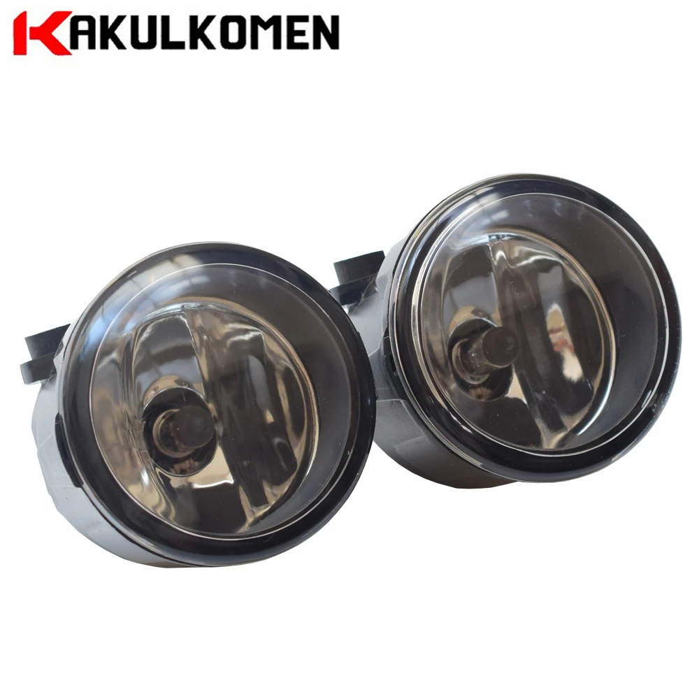 

90mm Round Halogen Fog Light 12V DRL Fog Lamps For Nissan Murano Z51 Closed Off-Road Vehicle 2007-2014 Super Bright Fog Lights