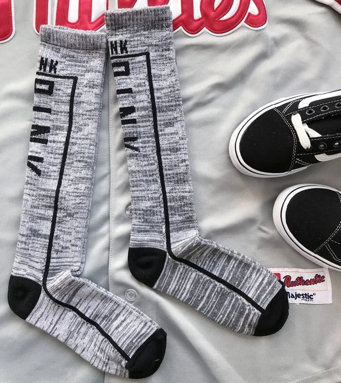 

Чулки длинные 30 см, гольфы розовые, 2 пары, женские, для чирлидеров, для выступлений, танцев