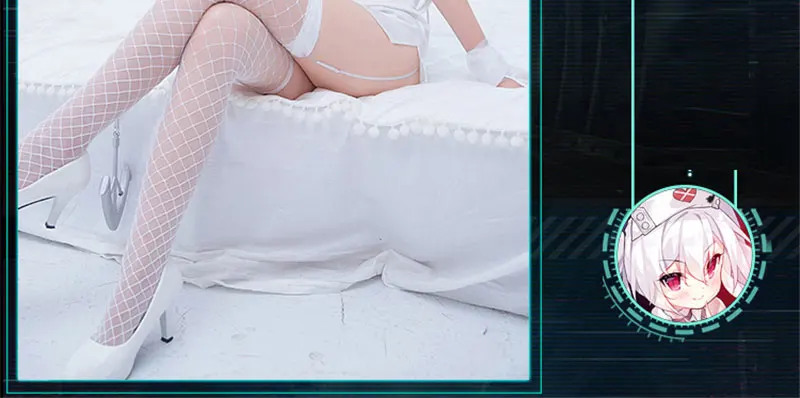 Azur LAN HMAS Vampire(D68) Белый Косплей-костюм маленький костюм дьявола Сексуальная медсестры униформа костюмы для Хэллоуина унииз аниме одежда
