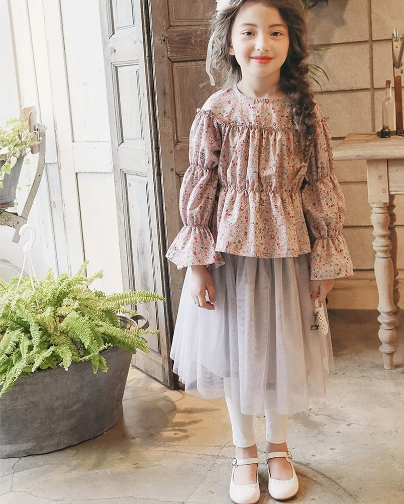 floral printed cotton long sleeve girls blouses autumn 2017 children tops clothing little big girls kids school shirts clothes   4 5 6 7 8 9 10 11 12 13 14  years old little big teenage girls  long sleeve girls blouses baby girl clothes (17)