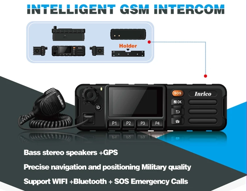 

TM-7 Newest GSM WCDMA Car Radio With Touch Screen Transceiver Vehicle Mouted Mobile Radio
