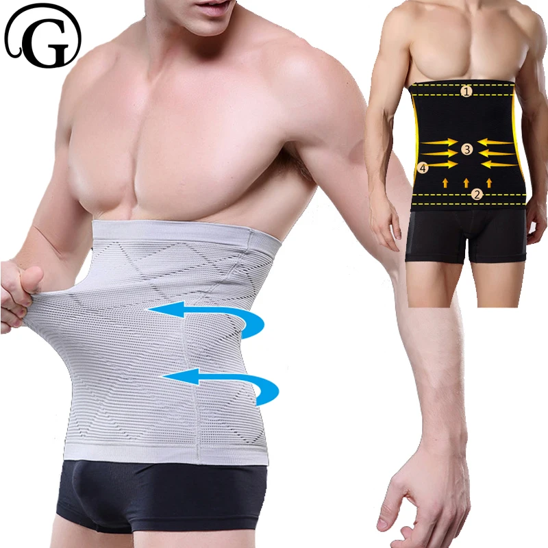 Buy PRAYGER Belly Belt Men Waist Trainer Girdle Slim